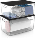 2 Pack Trash Bag Holder Under Sink Stackable, Plastic Garbage Bag Dispenser by COAZEX