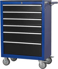 6-Drawer Rolling Tool Chest Cabinet, Large Capacity Metal Tool Box by Flieghund