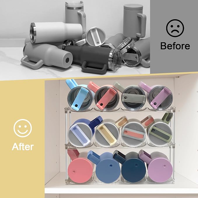 Stackable Water Bottle Organizer - Image 6