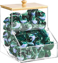 1.2GAL Large Acrylic Laundry Pods Container BY VEGEVIGI, Dishwasher Pods Holder by Unknown