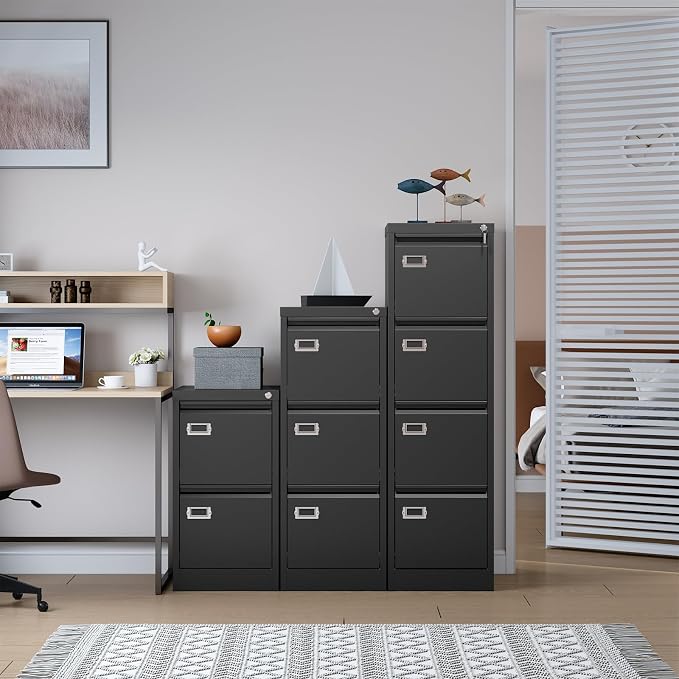 SISESOL 4 Drawer File Cabinet - Image 3