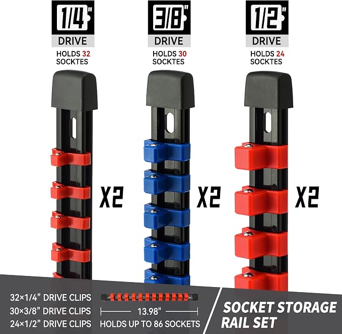 Socket Organizer Drive ABS Tools - Image 2