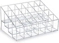 Lipstick Organizer, Small Clear Plastic Compact Lip Gloss Chapstick Perfume by MOSIKER