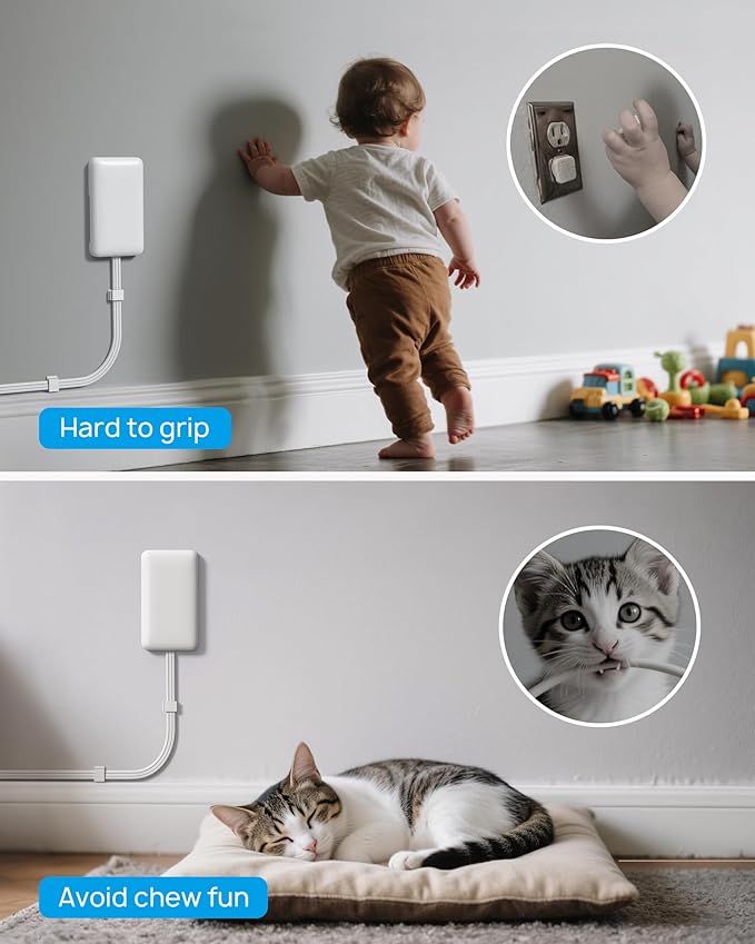 TROND Power Strip with Outlet Cover - Image 4