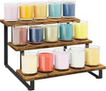 ELITEROO 3 Tier Wooden Display Rack, Portable Products Display Stand, 3 Step by ELITEROO