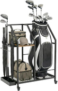 Golf Storage Organizer for Garage, Golf Bag Storage Rack by VonDream