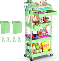 Goovilla 4 Tier Rolling Utility Cart Organizer by Goovilla