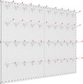 TORACK Metal Pegboard Panels and Hooks by TORACK