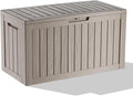 90 Gallon Deck Box, Resin Outdoor Storage Box by OutdoorLivingPerfected