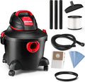 Shop-Vac 5920689 Wet/Dry Vacuum Cleaner, 6 Gallon, 3.0 Peak HP, 1.25 Inch by Shop-Vac