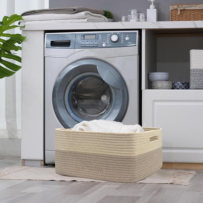COMFY-HOMI 2 pcs Large Storage Baskets - Image 4