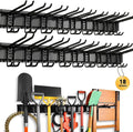 ELEAD 18-Pairs Heavy Duty Garage Tool Organizer Wall Mount Hooks, 96 Inches by ELEAD