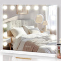 Vanity Mirror with Lights Lighted Makeup Mirror with 15 Dimmable LED Bulbs by NUSVAN
