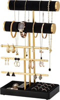 Lolalet Bracelet Display Stand Necklaces Holder, 5 Tiers Jewelry Organizer and by Lolalet