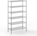18" Deep x 42" Wide x 74" Height Wire Shelving Kit | 6-Tier | NSF Commercial by Regal+Altair