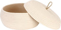 Sea Team Round Cotton Rope Storage Basket by SeaTeam