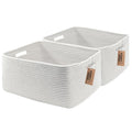 COMFY-HOMI 2 pcs Large Storage Baskets by COMFY-HOMI