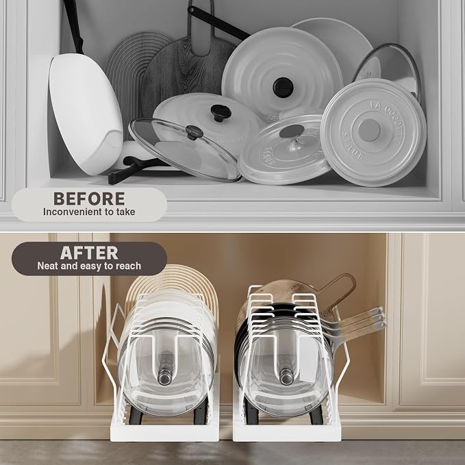 Pots and Pans Organizer Under Cabinet - Image 3