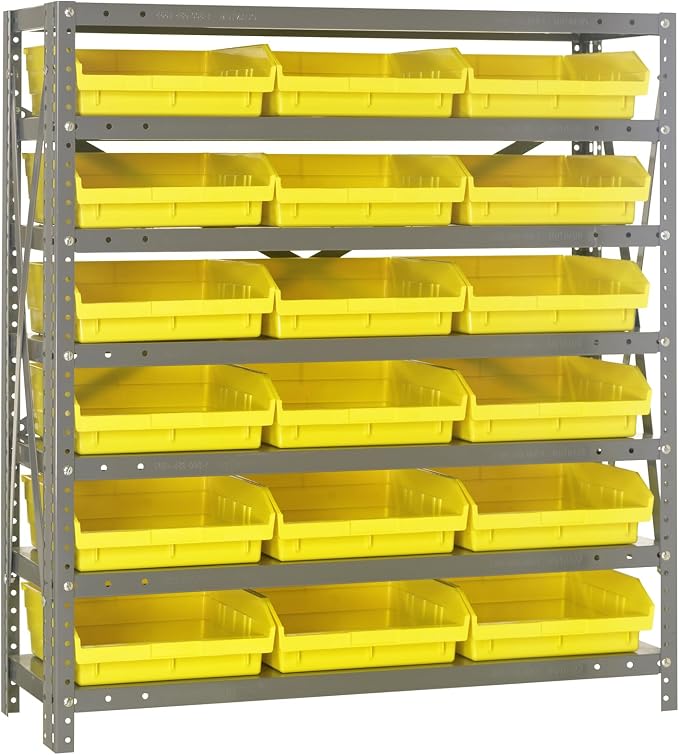 Quantum Storage Systems 1239-109YL Steel Shelving Unit by QuantumStorageSystems