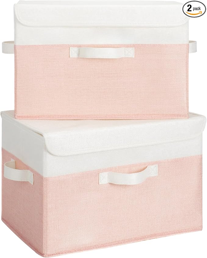GRANNY SAYS Storage Bins with Lids, Decorative Storage Boxes by GRANNYSAYS