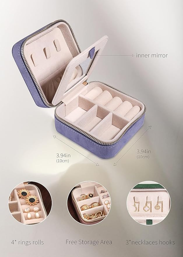 S.Leaf Travel Jewelry Organizer Boxes - Image 3