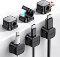 6 Pack Magnetic Cable Clips Cord Holder, Under Desk Cable Management, JOYROOM by JOYROOM