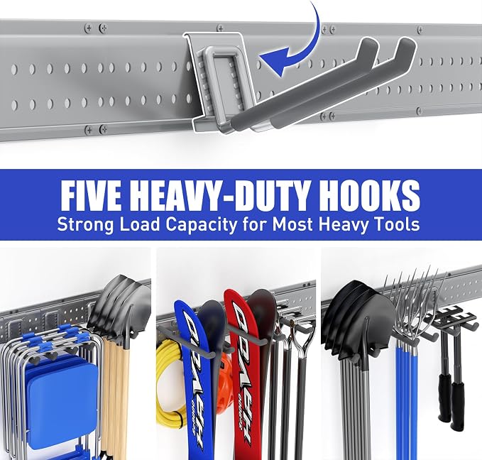Garage Tool Organizer Wall Mount 64 inches - Image 5