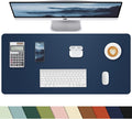 Pu Leather Desk Protector & Writing Pad, Non-Slip Laptop Mat by cebowa
