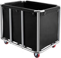 Commercial Laundry Cart with Wheels, 400L Large Industrial Laundry Cart by SOUTHHELP
