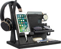 Gift for Men Nightstand Organizer by Gladsico
