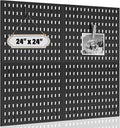 AKTOP Peg Board Wall Organizer 4-Pack – 12"x12" Black Pegboard Panels by Buynow