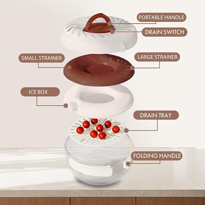 2025 New Upgrade Large Fruit Washing Bowl - Image 3
