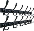 Dseap Coat Rack Wall Mount 2.0 Pro: 24” Long, 3X Tougher, Heavy Duty Stainless by Dseap