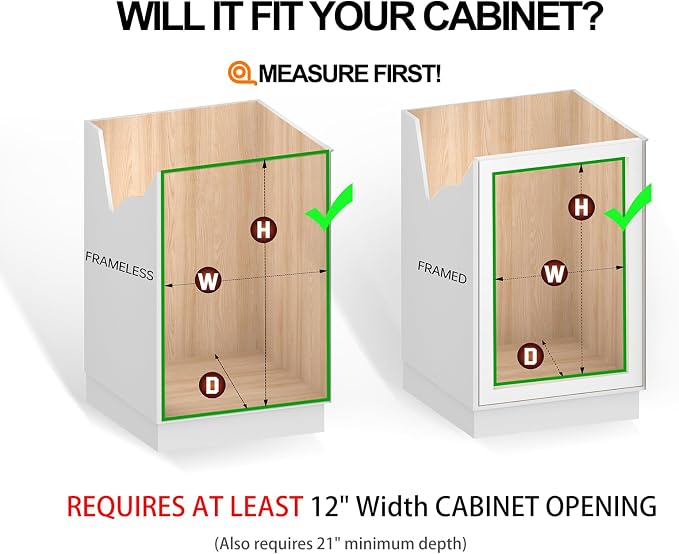Sliding Cabinet Organizer Pull Out Shelves, Heavy-Duty Slide Out Shelf - Image 5