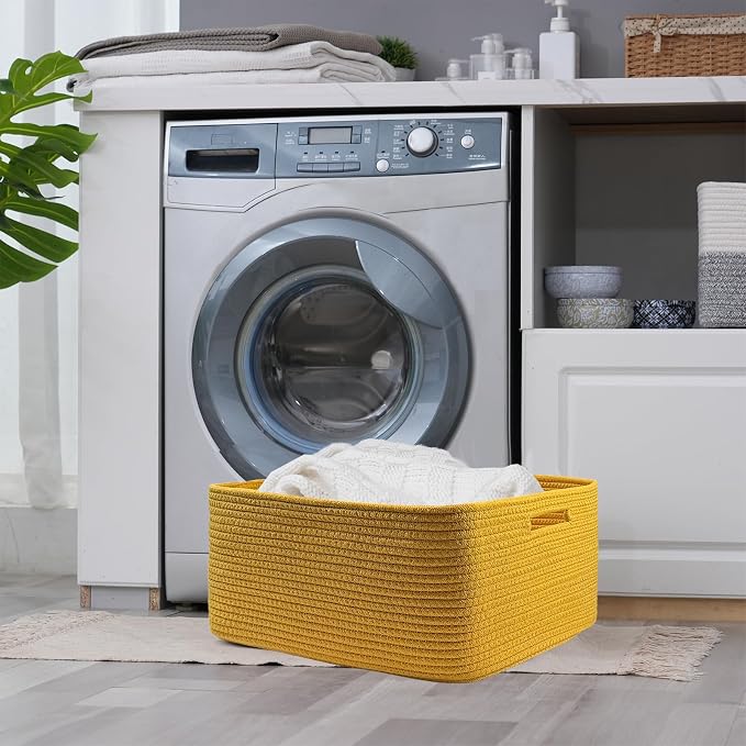 COMFY-HOMI 2 pcs Large Storage Baskets - Image 4