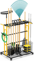 CCCEI Garage Organization with Wheels, Outdoor Gargen Yard Shed Tools Organizer by CCCEI