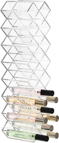 ELLDOO Rollerball Perfume Organizer, 23 Spaces Clear Acrylic Perfume Storage by ELLDOO