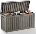 EasyUp 80 Gallon Deck Boxes Waterproof, Outdoor Large Storage Boxes by EASYUP