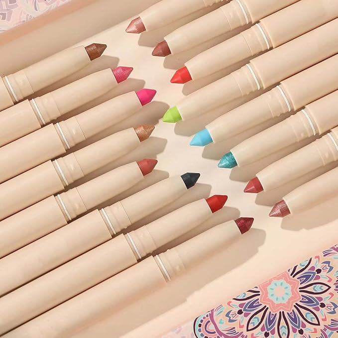 Eyeshadow Makeup, Waterproof Hypoallergenic Long Lasting Eye Liner, Highlighter - Image 6