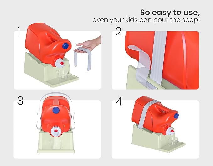 TidyFriend Laundry Detergent Holder Stand Organizer - Image 3