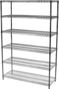 Shelving Inc. 18" d x 30" w x 64" h Chrome Wire Shelving by ShelvingInc