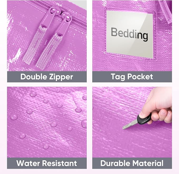 TICONN 4 Pack Extra Large Moving Bags - Image 6
