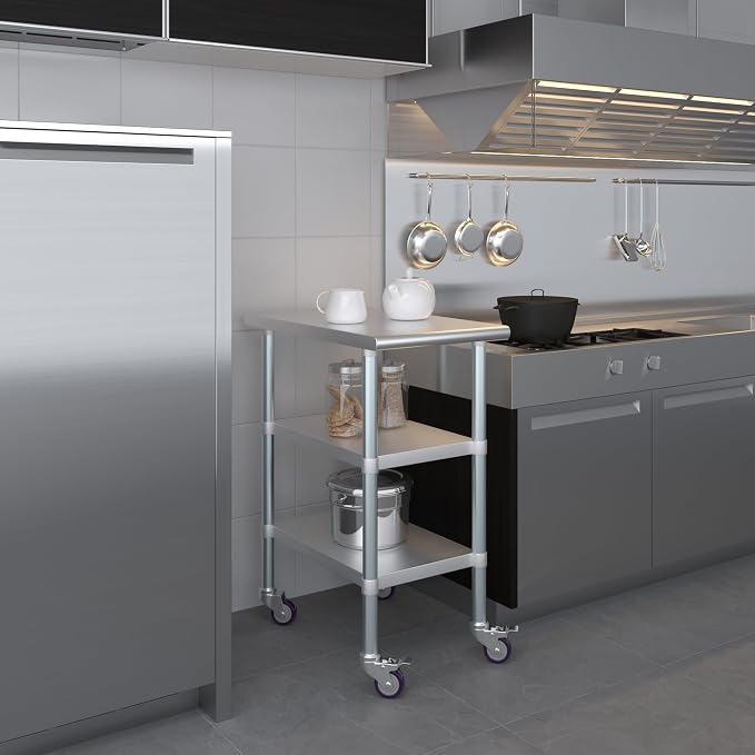 AmGood Stainless Steel Work Table - Image 7