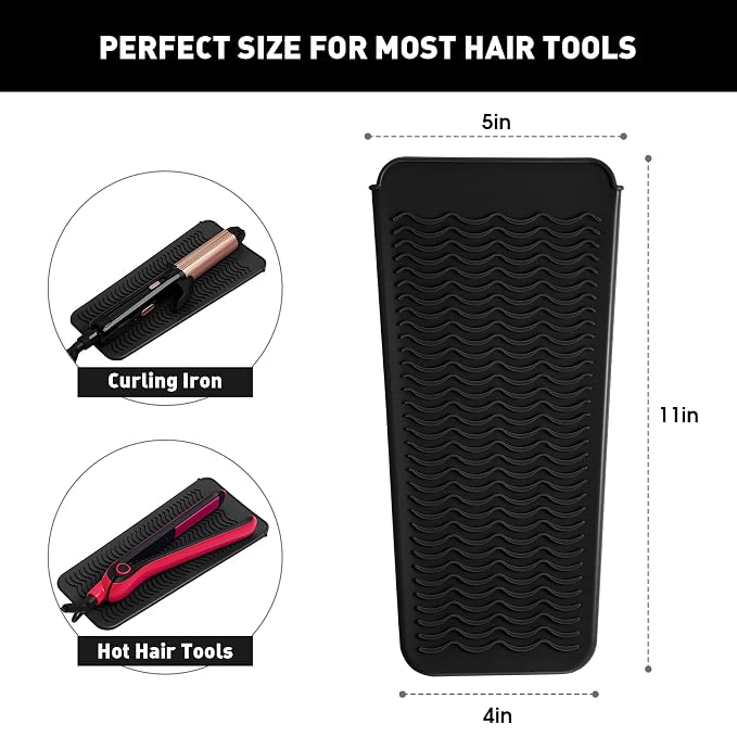 ZAXOP 2 Pack Heat Resistant Silicone Mat Pouch - Image 2