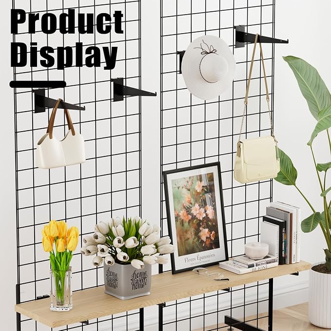 12" Grid Wall Knife Holder Brackets, Grid Wall Accessories - Image 4