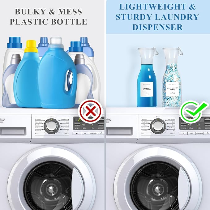 Laundry Detergent Dispenser Bottle 40oz - Image 4