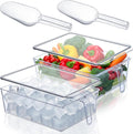 Havawish 4 Pcs Ice Storage Bin for Freezer by Havawish