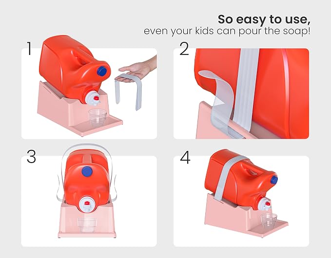TidyFriend Laundry Detergent Holder Stand Organizer - Image 3