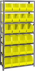 Quantum Storage Systems QSBU-265YL Giant Open Hopper Steel Shelving System by QuantumStorageSystems