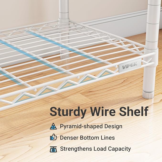 VIPEK V4 Garment Rack for Hanging Clothes, Portable Wardrobe Freestanding - Image 5